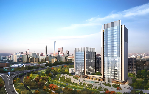 华瀚大厦鸟瞰图